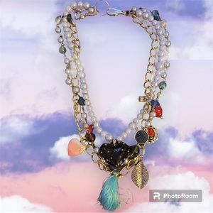 Handmade clutter, necklace